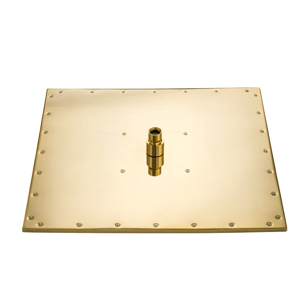 Душевая программа Верхний душ, золото 