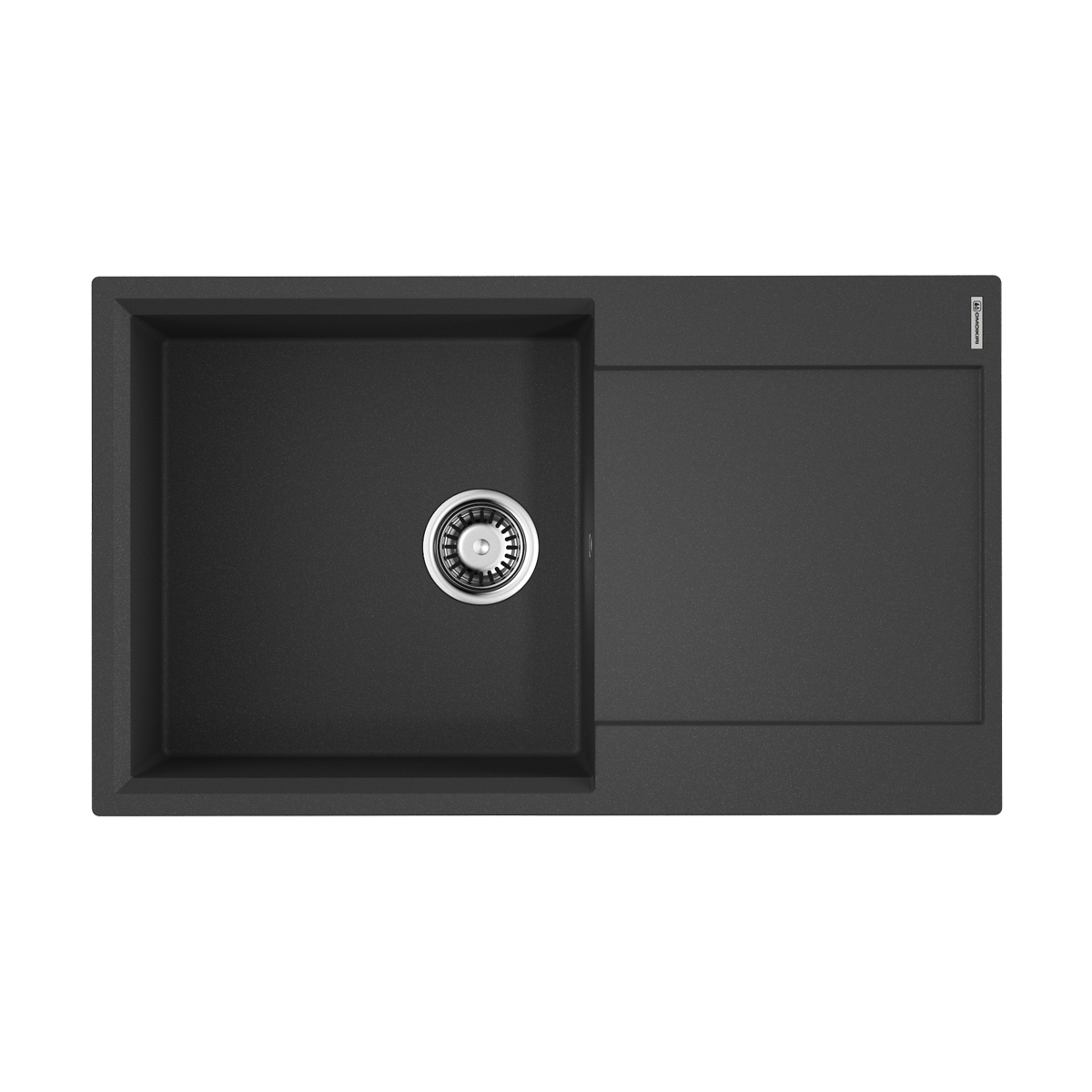 Кухонные мойки Кухонная мойка 860x500x190 Daisen 86-BL Artgranit/черный 