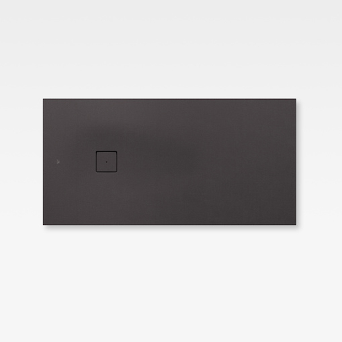 Душевые поддоны Baia душевой поддон 160х80х3.1см с боковым сливом, с anti-slip, мат-л: stonex, цвет: dark metallic 