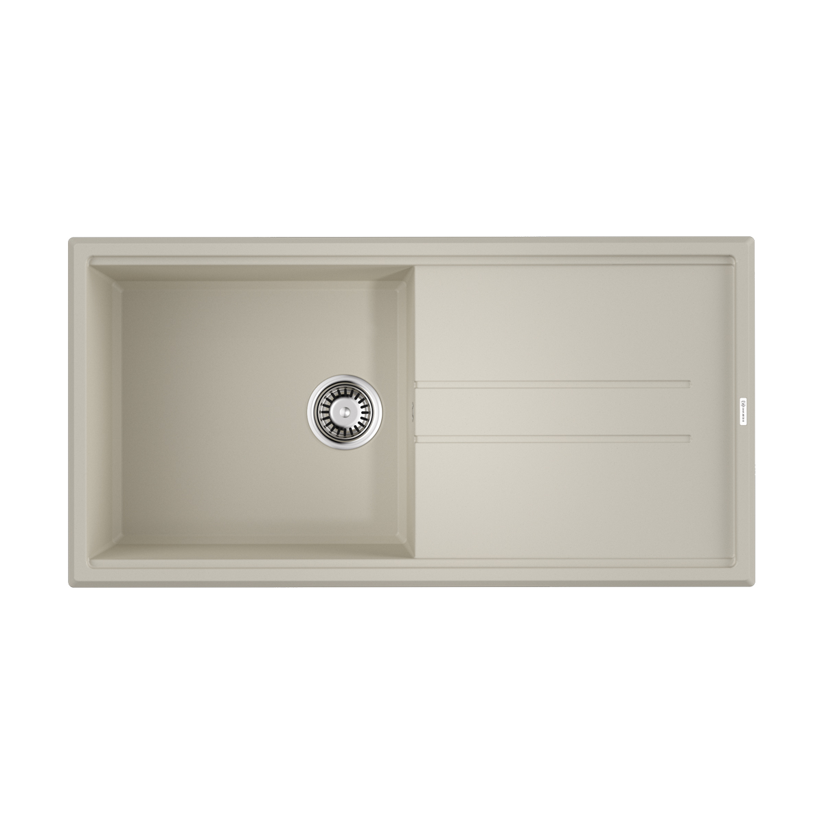 Кухонные мойки Кухонная мойка 1000x510x200 Tedori 100-EV Tetogranit/эверест 