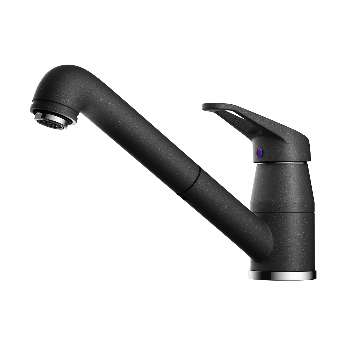 Смесители для кухни Смеситель для кухни Tateyama-S-BL латунь/черный 