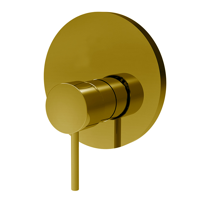 Смесители Spillo Up Смеситель для душа, встраиваемый, цвет: золото 