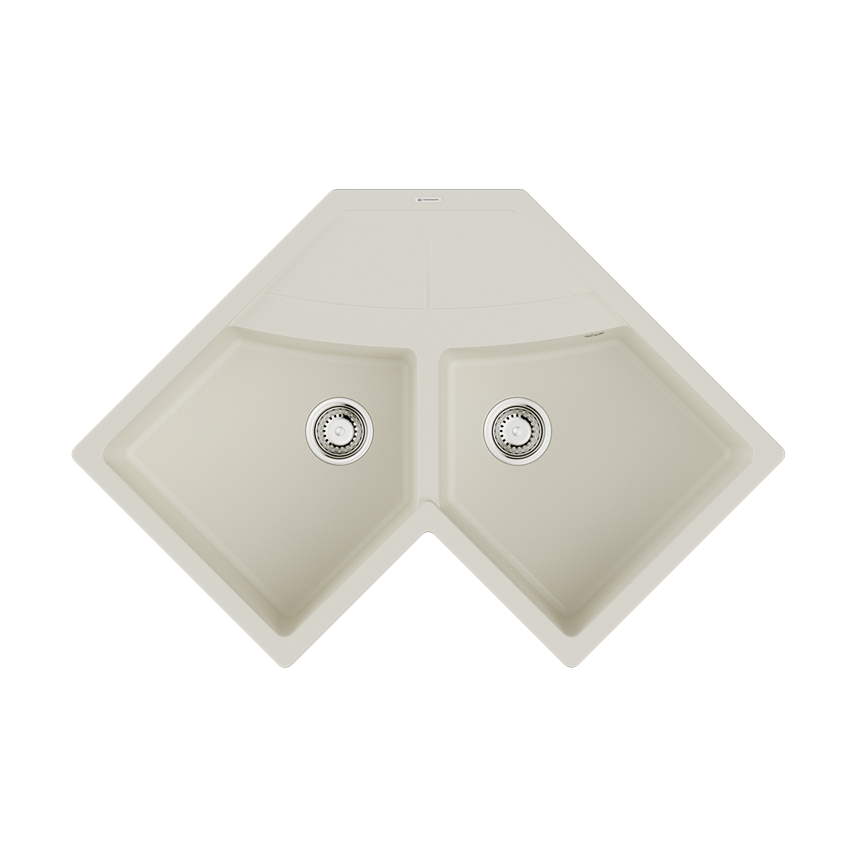 Кухонные мойки Кухонная мойка 1021x830x190 Sumi 83C-WH Tetogranit/белый 