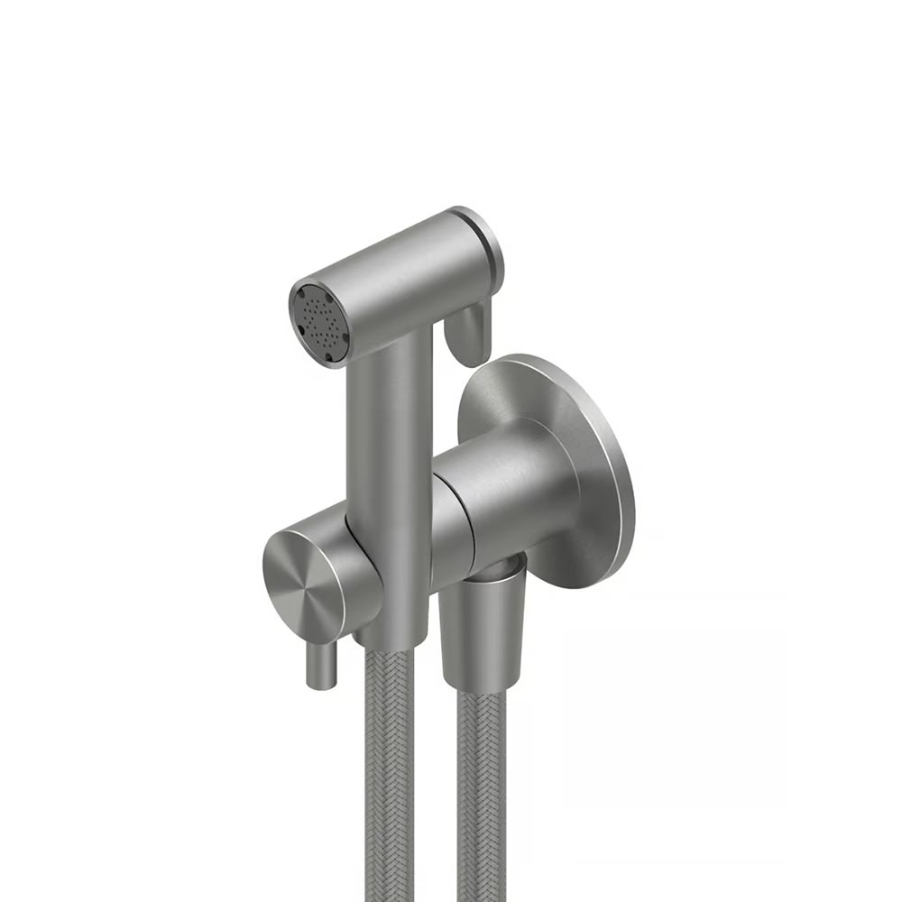 Душевая программа Гигиенический душ с запорным вентилем, цвет Steel 