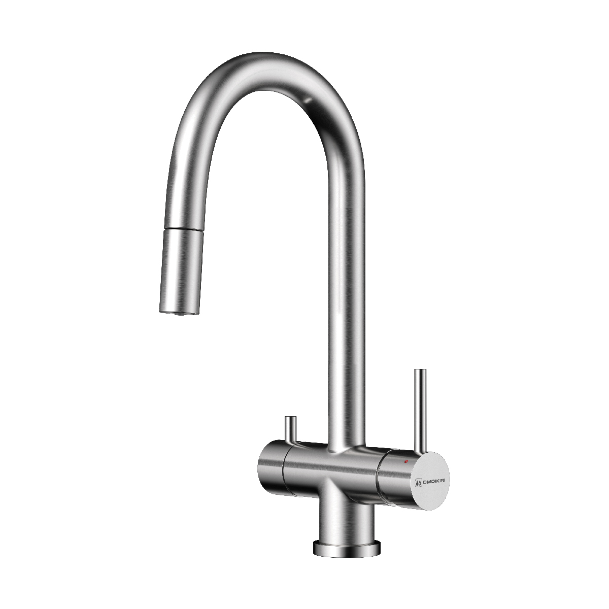 Смесители для кухни Смеситель для кухни Akita-S-BN латунь/нержавеющая сталь 