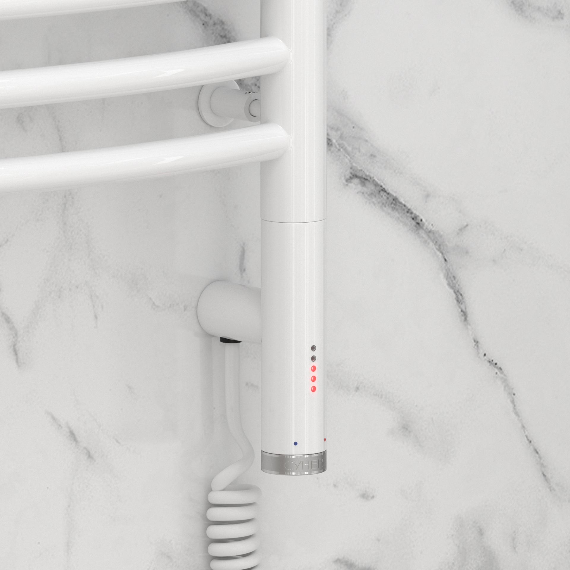 Полотенцесушители Полотенцесушитель электрический 1000х600 МЭМ правый (Белый) 