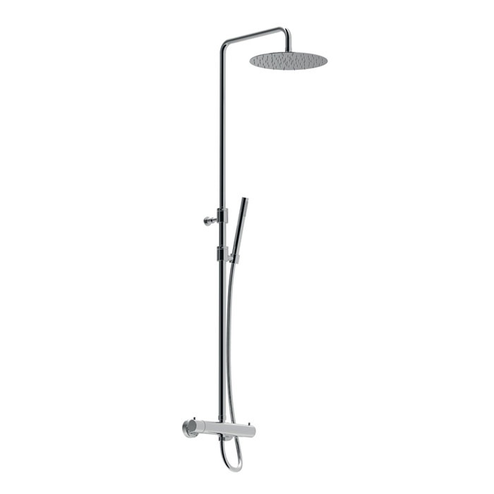 Душевая система - комплект с термостатом, хром