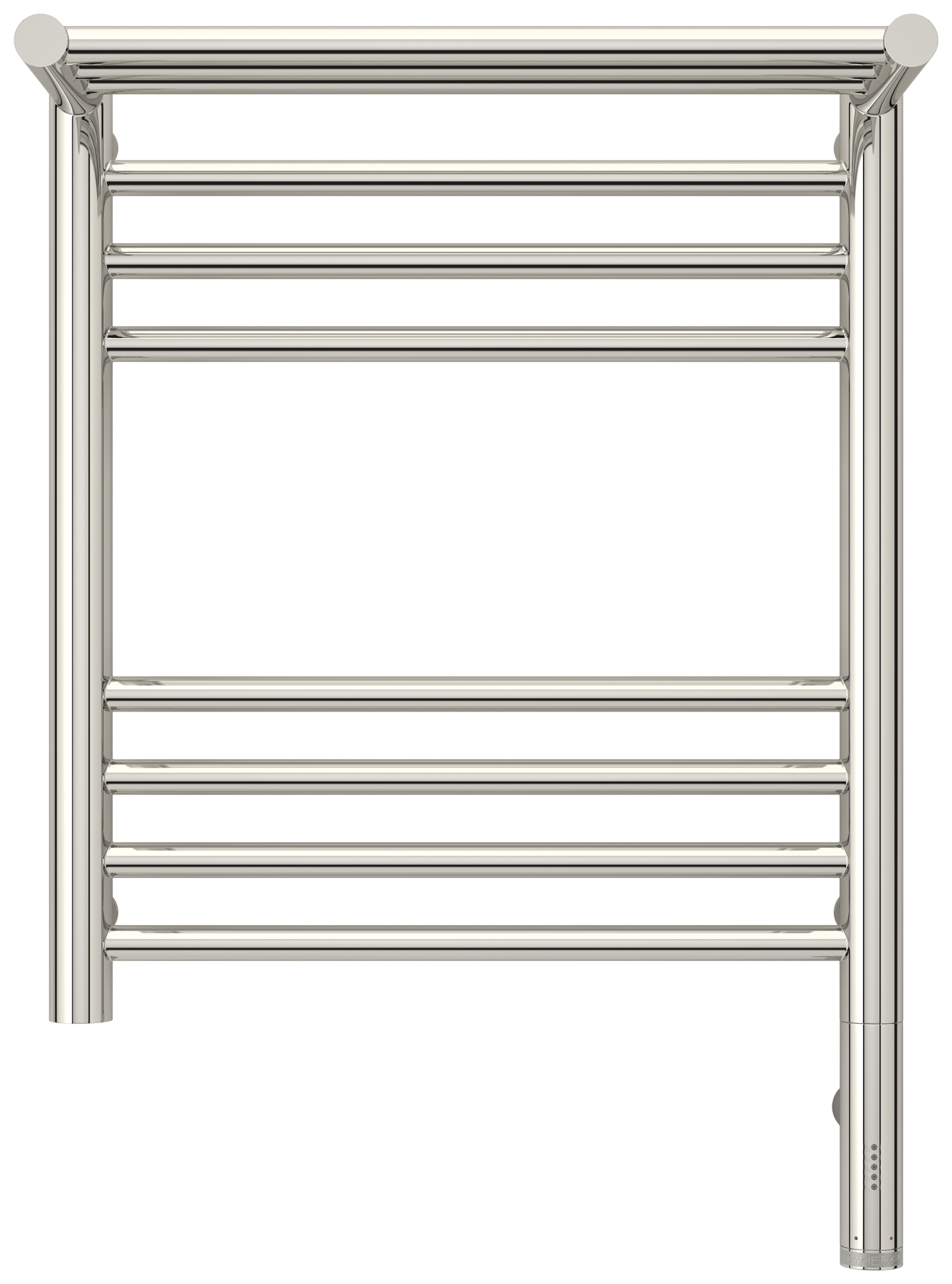 Полотенцесушители Полотенцесушитель электрический с одной полкой 500х400 / МЭМ правый (Без покрытия) 