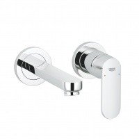 Смесители Eurosmart Cosmopolitan 19381000 - Настенный смеситель для раковины (хром) 