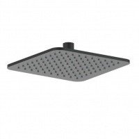 Душевая программа Верхний душ 200 мм, черный матовый 