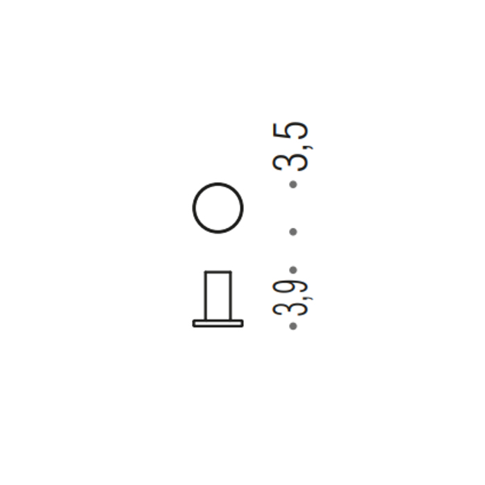 Аксессуары для ванной Крючок, цвет золото матовое 