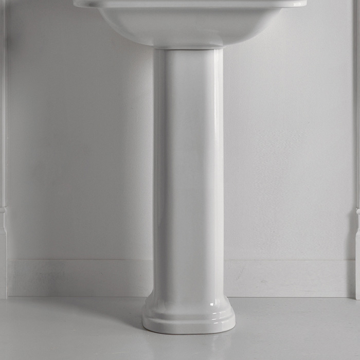 Пьедестал для раковин 60 и 80см, цвет белый