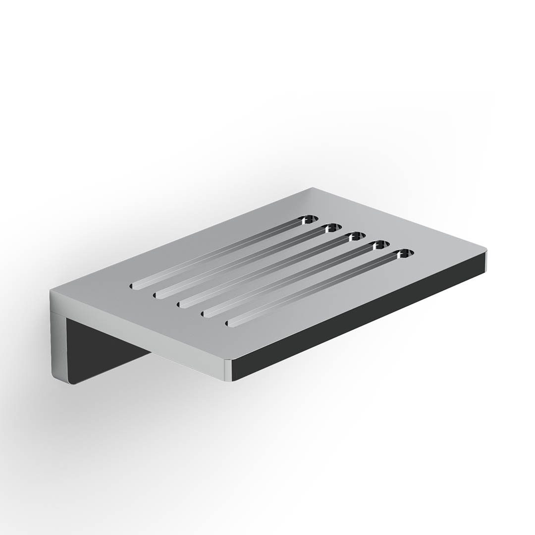 Аксессуары для ванной 910 Мыльница настенная, хром 