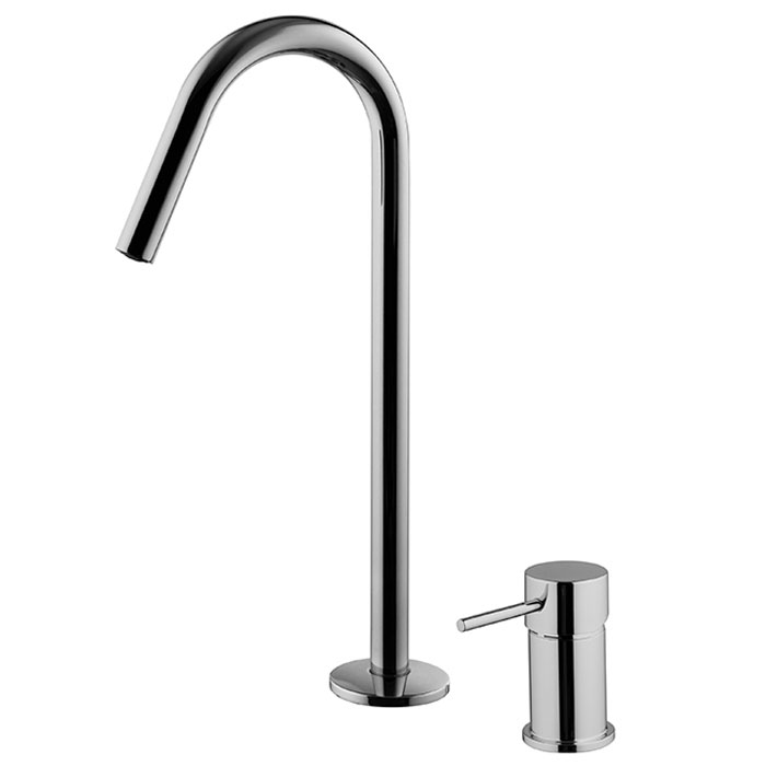 Смесители Смеситель для раковины, на 2 отв, с донным клапаном, цвет хром 