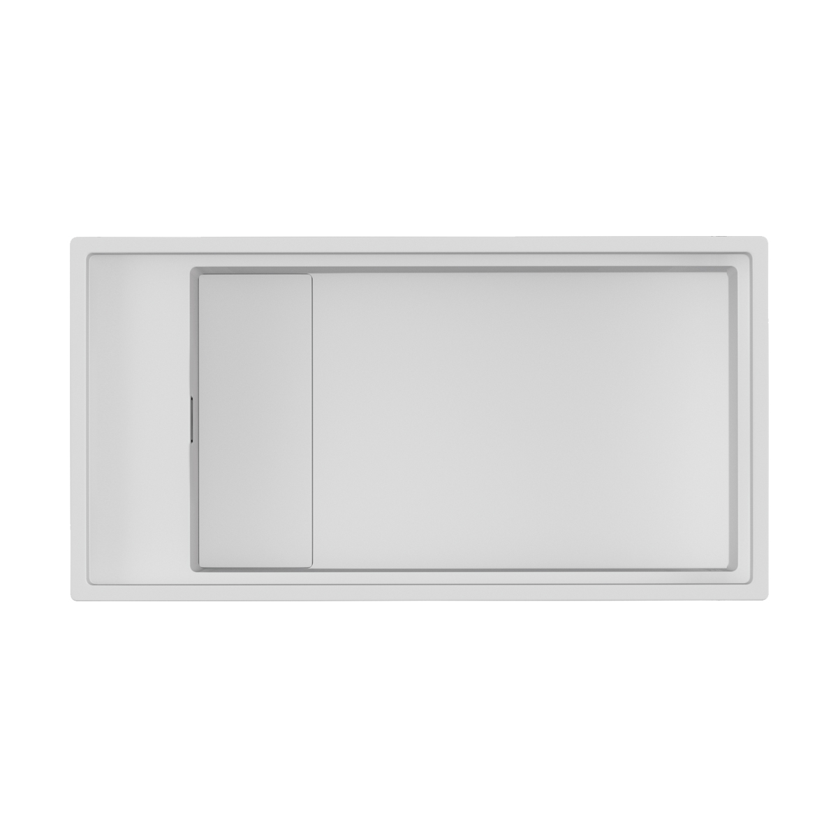 Кухонные мойки Кухонная мойка 860x460x220 Kinaru Pro 86-U/I-WH Artceramic/белый 