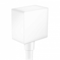 Комплектующие Шланговое подсоединение, белый матовый 