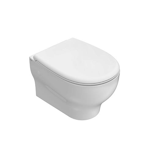 Унитазы Унитаз подвесной безободковый 52х36 см, с системой скрытого крепежа 