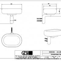 Аксессуары для ванной Мыльница хром 