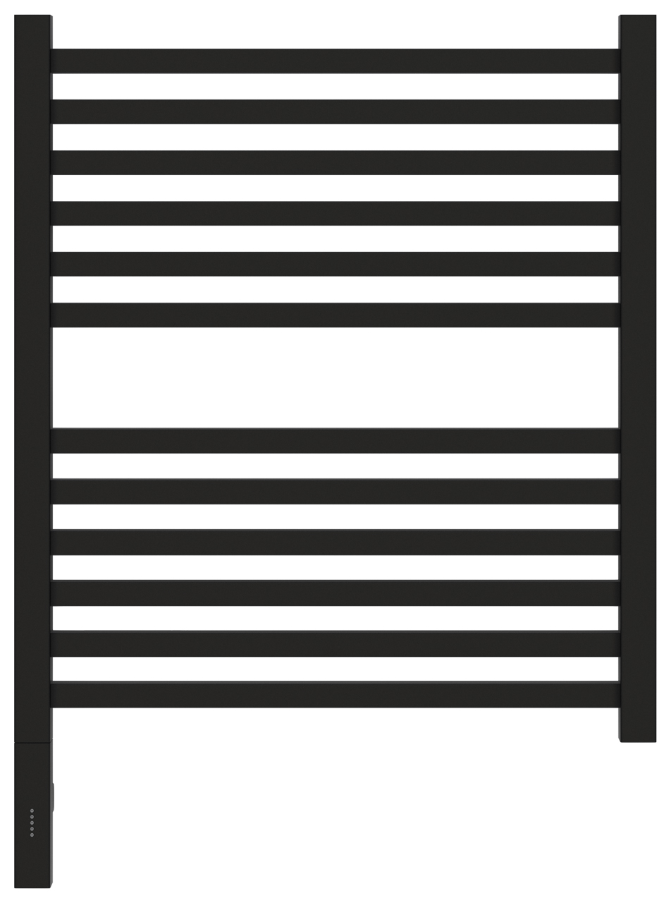Полотенцесушители Полотенцесушитель электрический 600х500 / МЭМ левый (Матовый чёрный) 