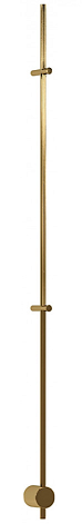 Полотенцесушители Полотенцесушитель электрический 70х1700х60, с кнопкой вкл/выкл, цвет матовое золото 