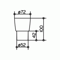 Аксессуары для ванной Стакан хрустальный 