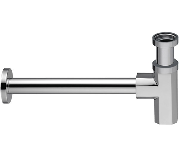 Комплектующие Сифон для для раковины биде, хром 