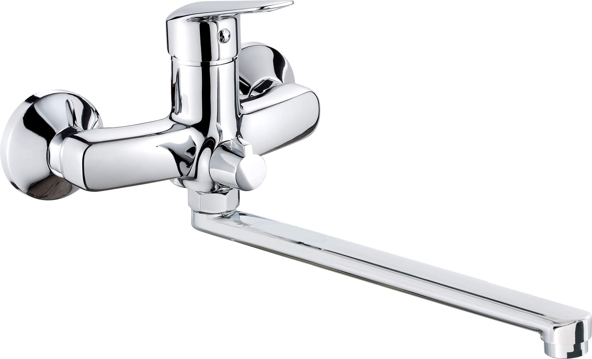 Смесители Смеситель для ванны с длинным изливом (хром) 