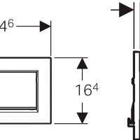 Системы инсталляции Sigma 30 115.893.JT.1 Накладная панель для унитаза 