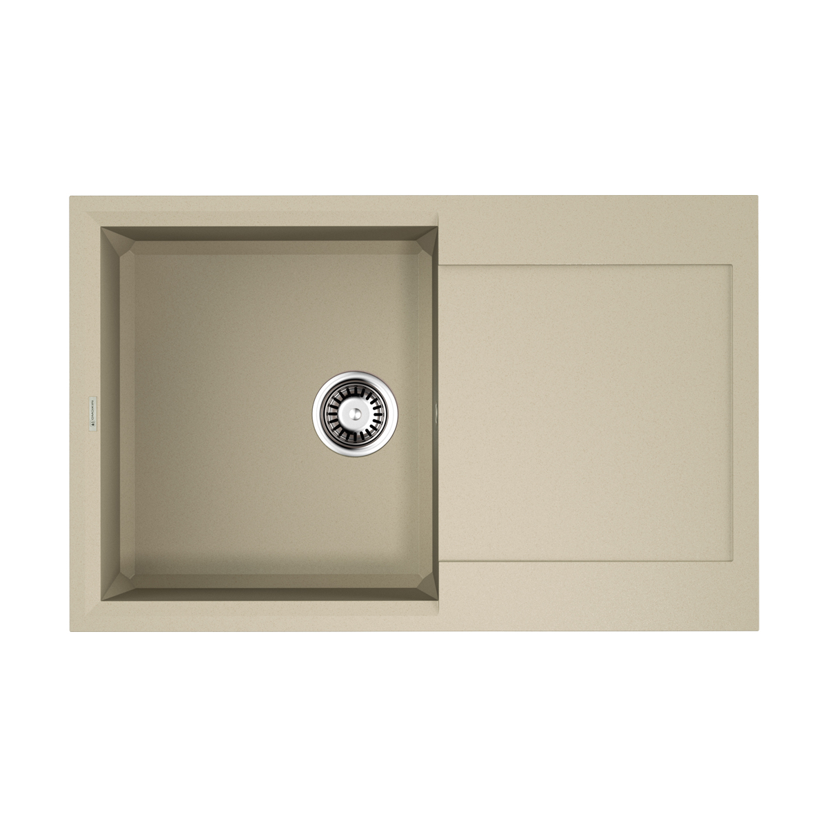 Кухонные мойки Кухонная мойка 790x500x200 Sakaime 79-SA Tetogranit/бежевый 