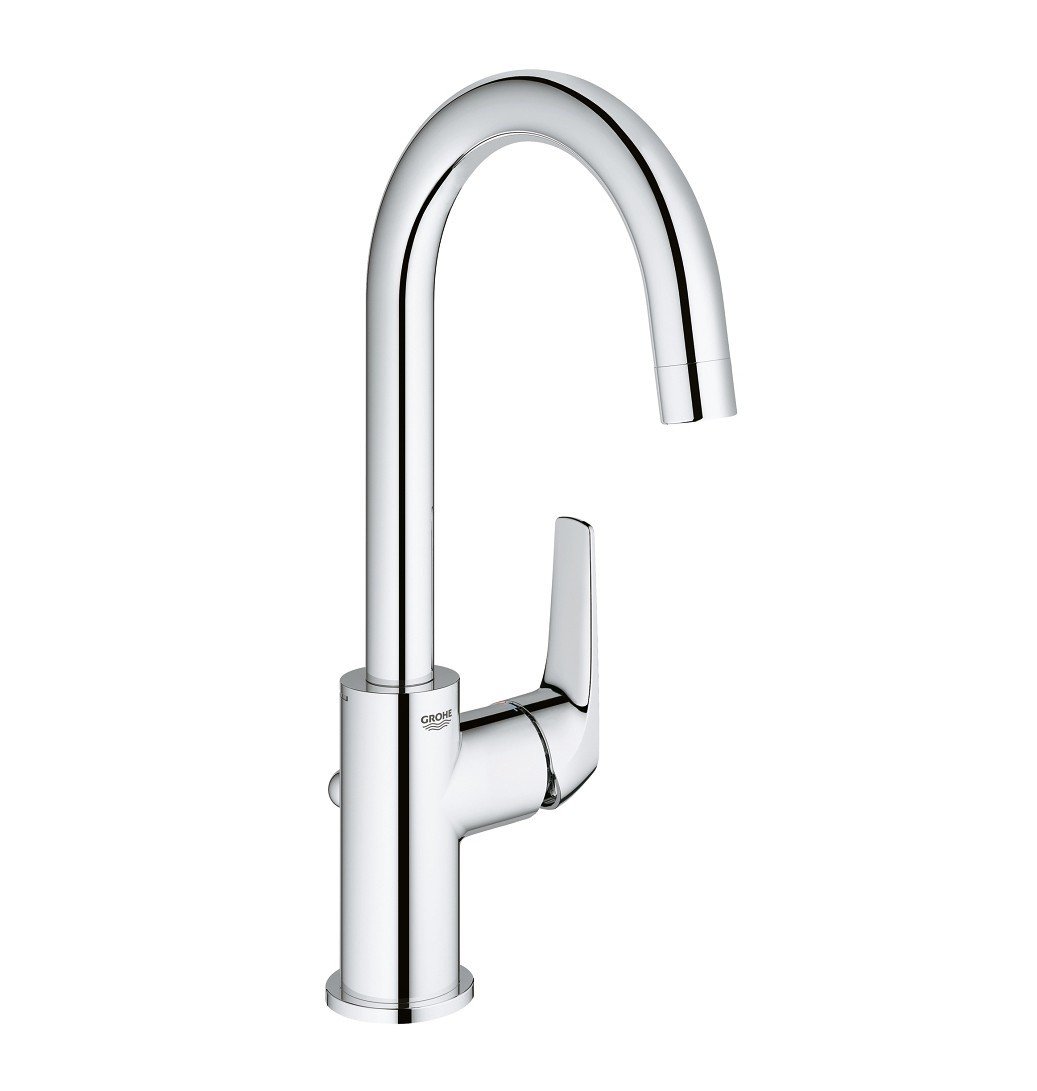 Высокий смеситель для раковины 23753000 BauFlow (хром)