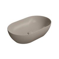 Комплектующие Сливной гарнитур, донный клапан для раковины без перелива (Tortora Matte) 