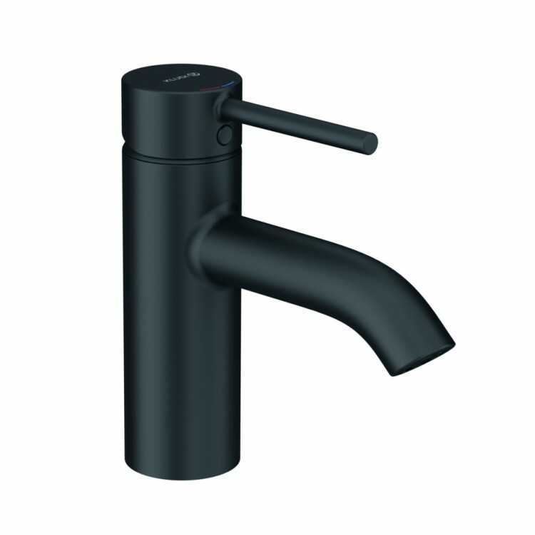 Смеситель для раковины, черный матовый