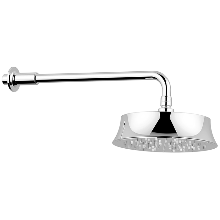 Душевая программа Верхний душ d=220 мм, L350, для настенного крепления, цвет хром 