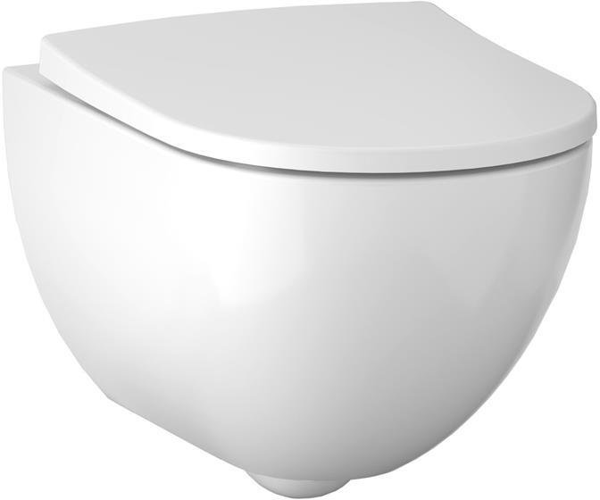 Унитазы Унитаз подвесной безободковый 51х35 см 