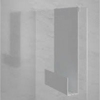 Аксессуары для ванной Полочка для душа (белый) 