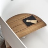 Комплектующие Сиденье для ванны 38.7x60 см, цвет: iroko