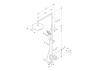 Душевая программа Душевая система, набор: смеситель для ванны/душа, верхний душ d220 мм, ручной душ 110 мм