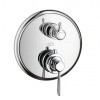 Смесители Термостат с запорным вентилем, скрытый монтаж, с рычаговой рукояткой, цвет хром