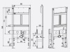 Creavit  Инсталляция для писсуара GPM600.01