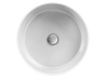 Раковины Раковина встраиваемая снизу круглая 42 см, высота 15,5 см, без перелива
