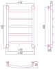 Полотенцесушители Дизайн-радиатор 600х400