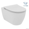 Ideal Standard I.life Унитаз подвесной 535х350 мм безободковый+смыв:hydrotwist (торнадо), с крепежом, цвет белый глянец (акция из наличия) T568001
