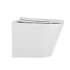 Унитазы Унитаз подвесной белый, безободковый
