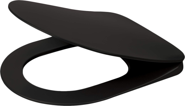 CDE_NSOZ DEANTE Сидешье для унитаза PEONIA ZERO с микролифтом (черный)