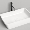 Раковины Раковина накладная 650х400, матовая, материал S-Stone