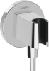 Комплектующие HANSGROHE FIXFIT S Шланговое подсоединение с держателем ручного душа, цвет хром