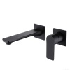 Смесители Смеситель для раковины скрытого монтажа, черный матовый