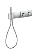 Смесители Смеситель для душа 470/100, встраиваемый, термостат, на 2 источника, с ручным душем, алмазная огранка, цвет хром
