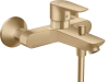 Смесители HG Talis E Смеситель для ванны настенный, излив 194мм, цвет: шлифованная бронза