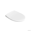 Сиденья для унитазов Сиденье для унитаза с микролифтом быстросъемная, цвет белый глянцевый